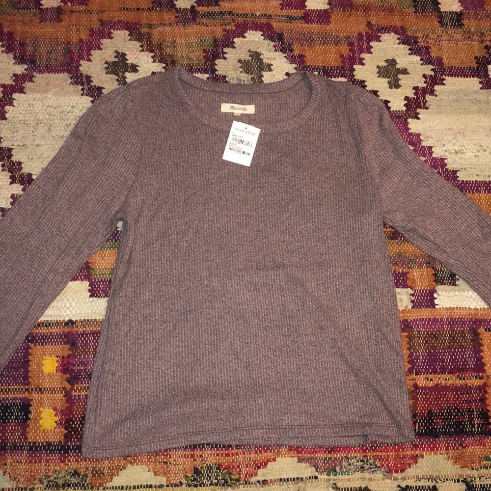 Purple Madewell long sleeve shirt